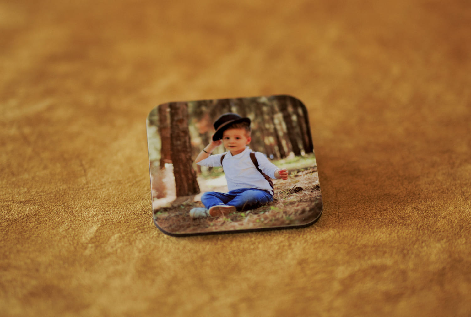 Σουπλά τετράγωνο με φωτογραφία